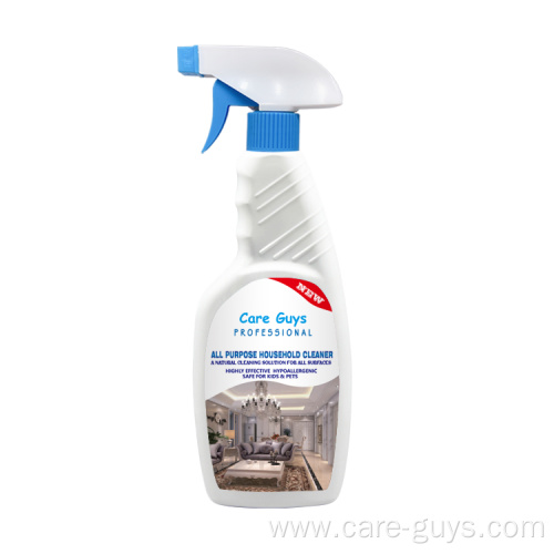 household products cleaning and shine polish wax